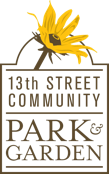 logo for 13th Street Community Garden